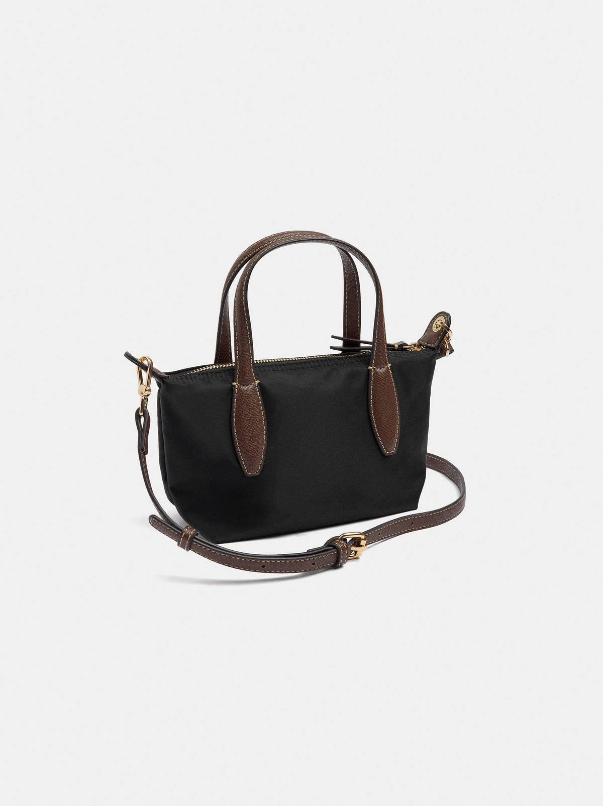 Nylon Tote Bag With Crossbody Bag