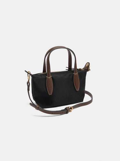 Nylon Tote Bag With Crossbody Bag