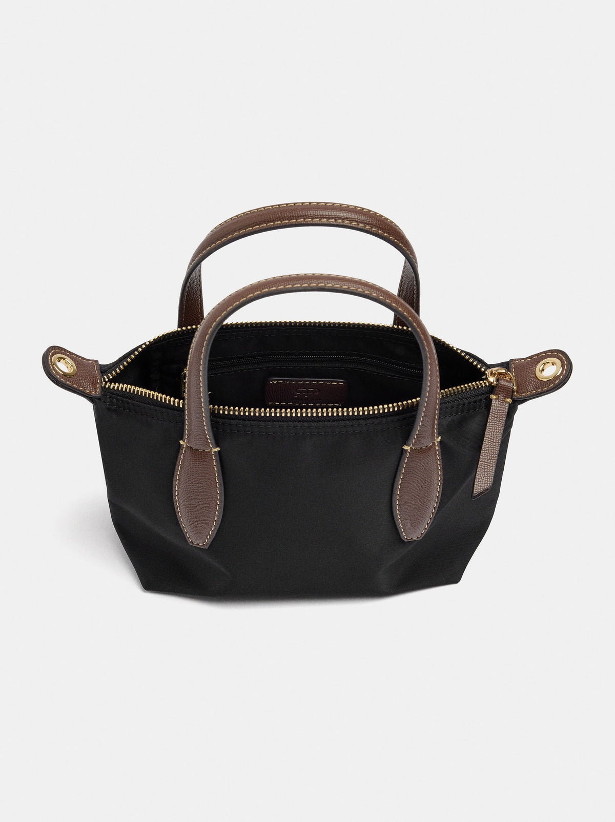 Nylon Tote Bag With Crossbody Bag
