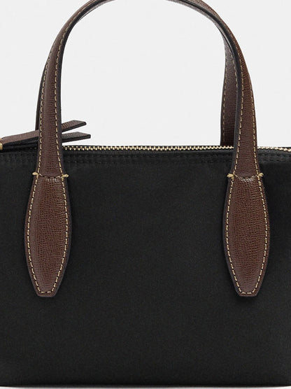 Nylon Tote Bag With Crossbody Bag