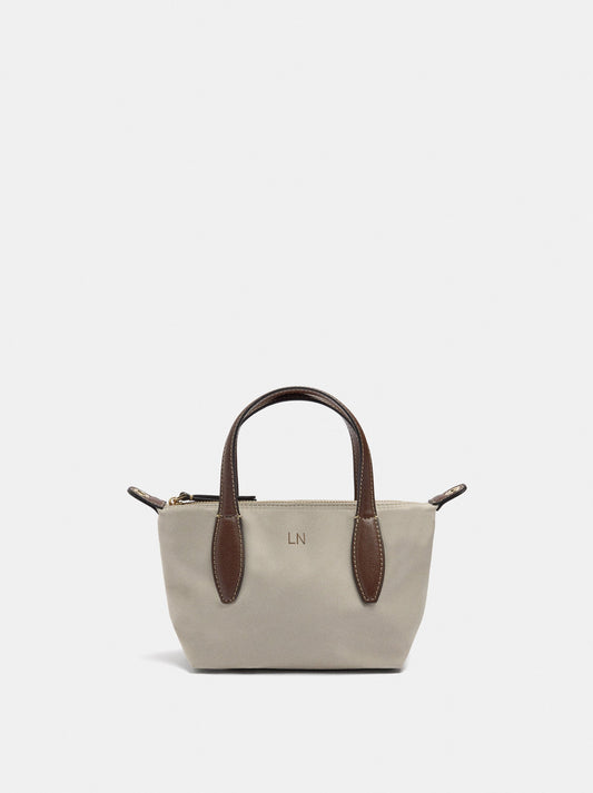 Nylon Tote Bag With Crossbody Bag