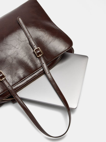 15" Laptop Bag With Zip Closure