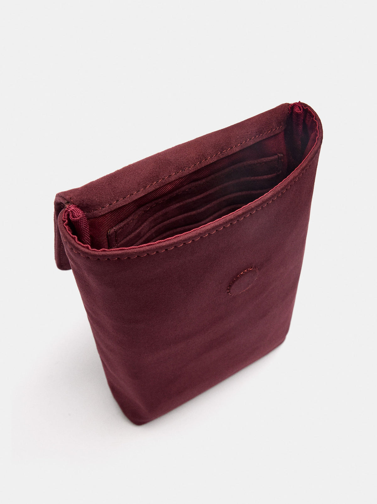 Leather-Effect Mobile Phone Bag With Flap