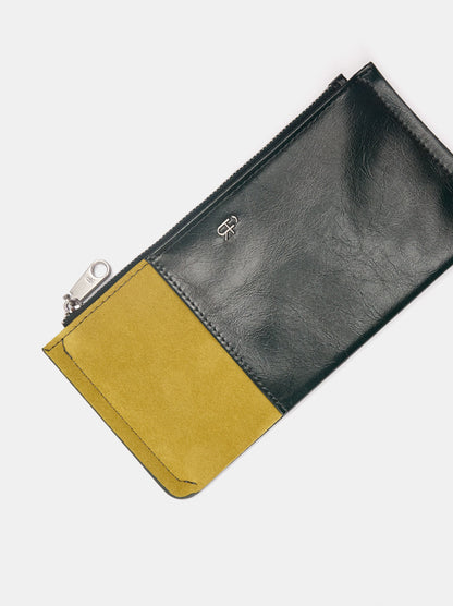 Bicolor Contrast Pouch