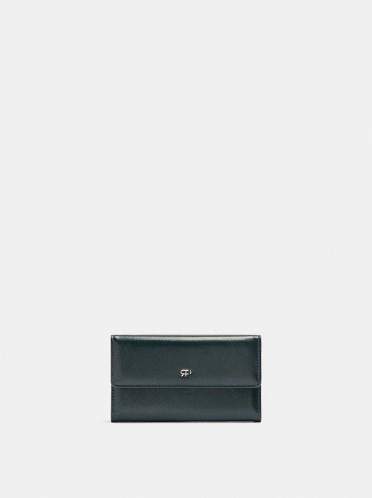 Flat Wallet With Flap