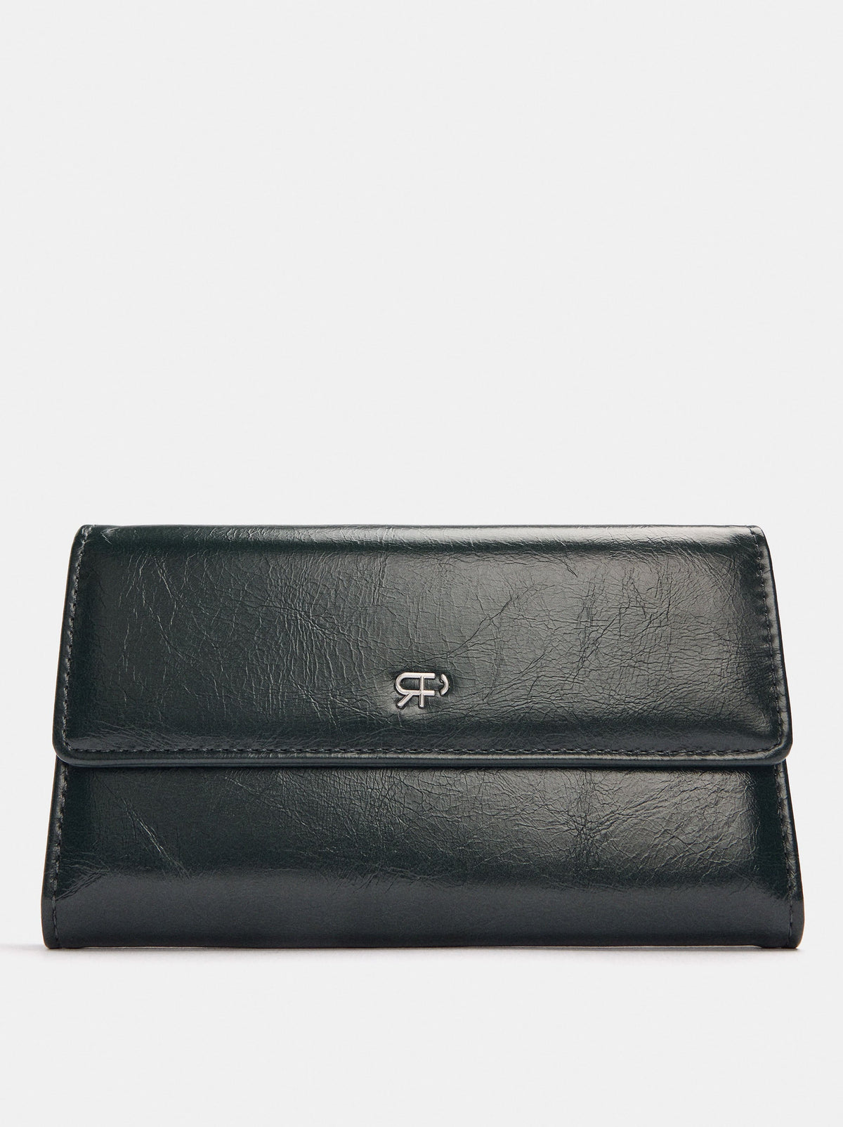 Flat Wallet With Flap