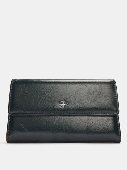 Flat Wallet With Flap