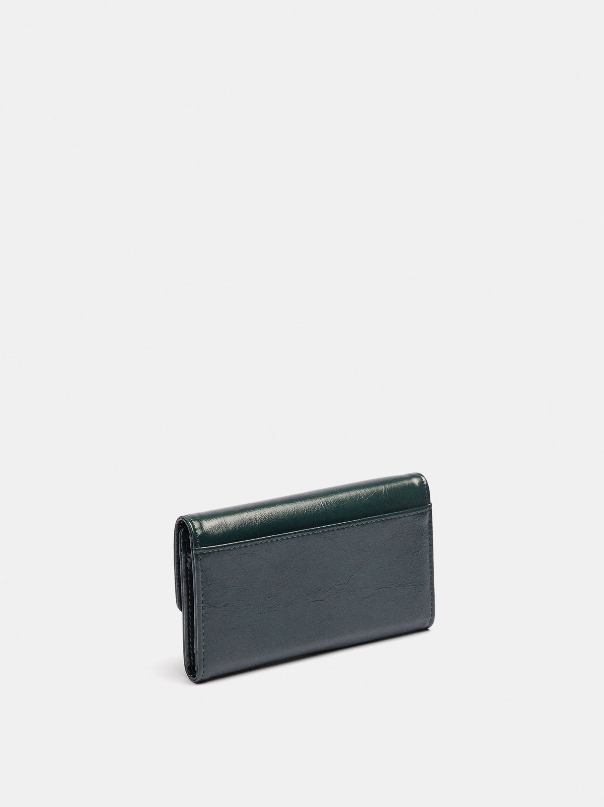 Flat Wallet With Flap