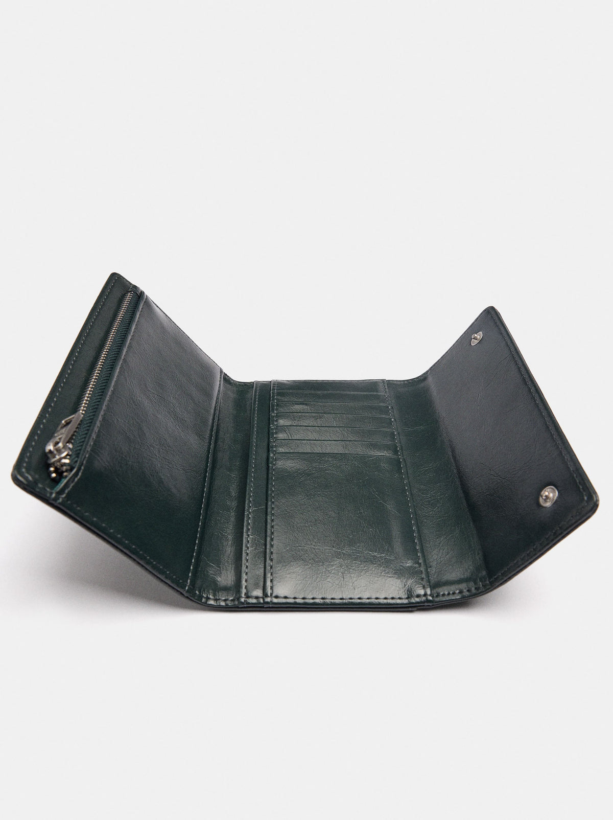 Flat Wallet With Flap
