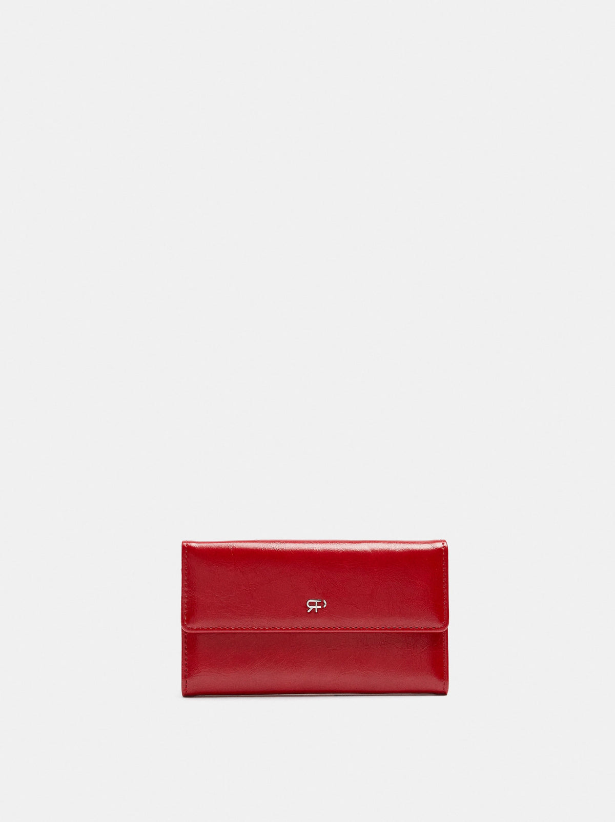 Flat Wallet With Flap