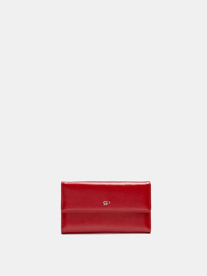 Flat Wallet With Flap