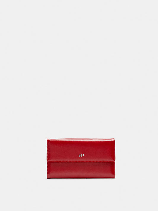 Flat Wallet With Flap