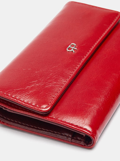 Flat Wallet With Flap