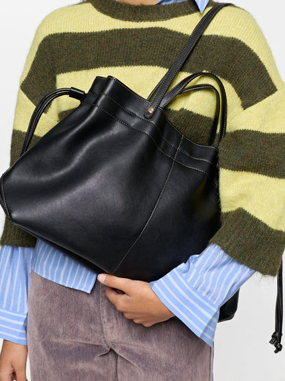 Shopper Bag With Versatile Straps