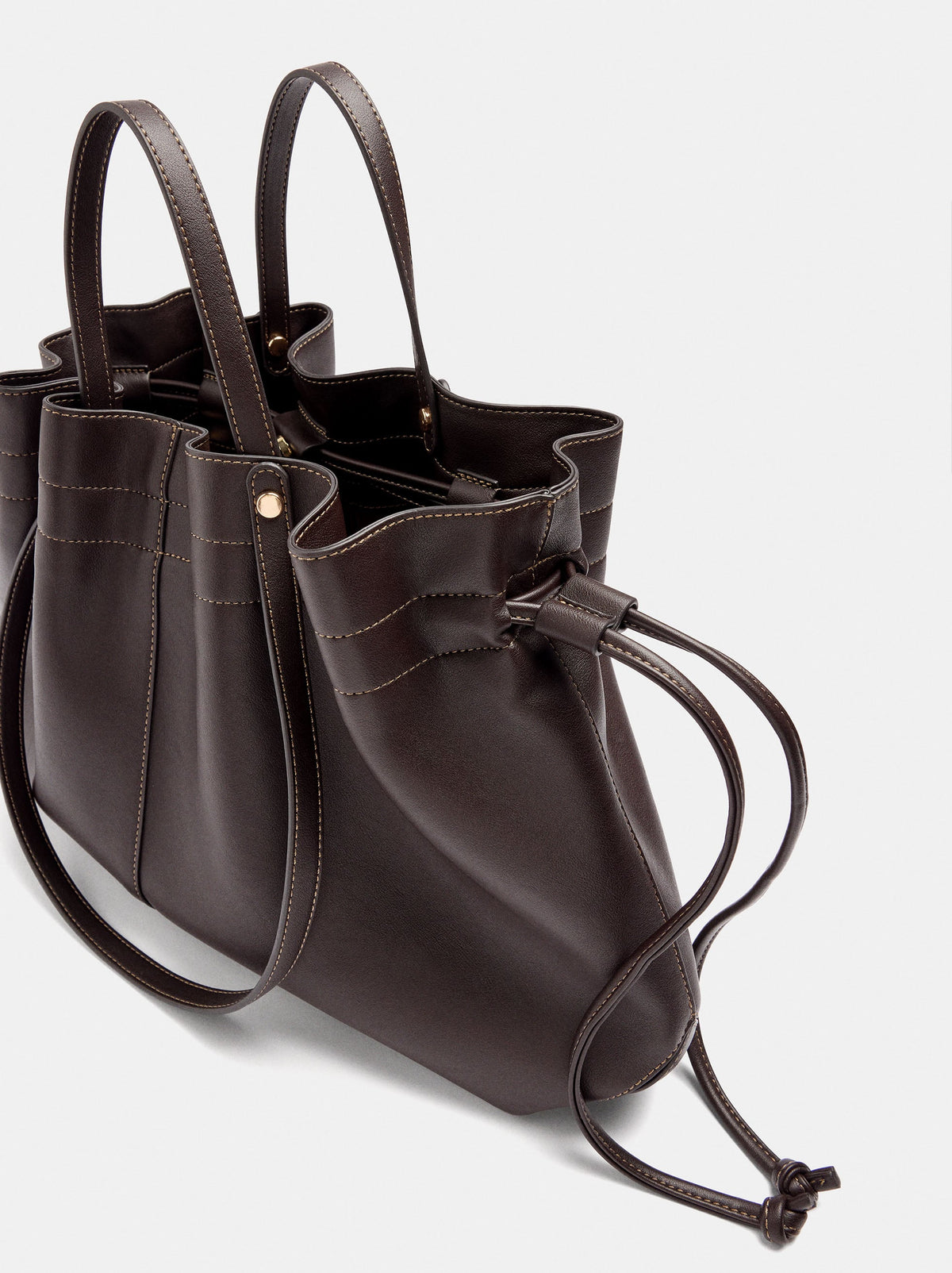 Shopper Bag With Versatile Straps