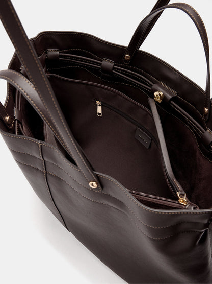Shopper Bag With Versatile Straps