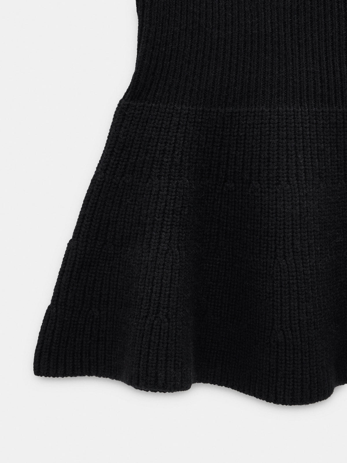 Mini Knit Skirt With Sash