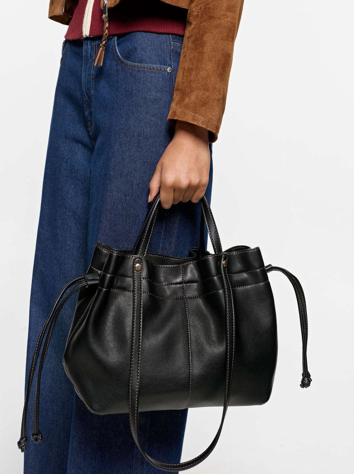 Tote Bag With Versatile Straps