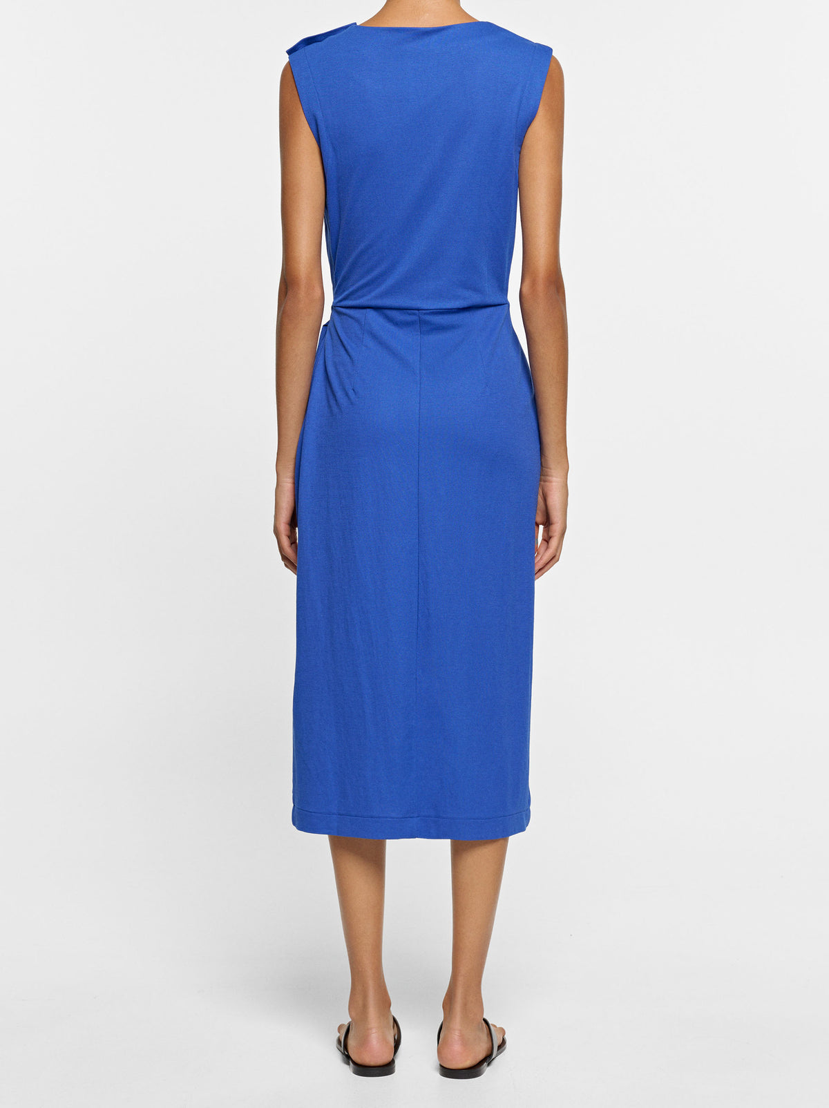 Plain Dress With Knot