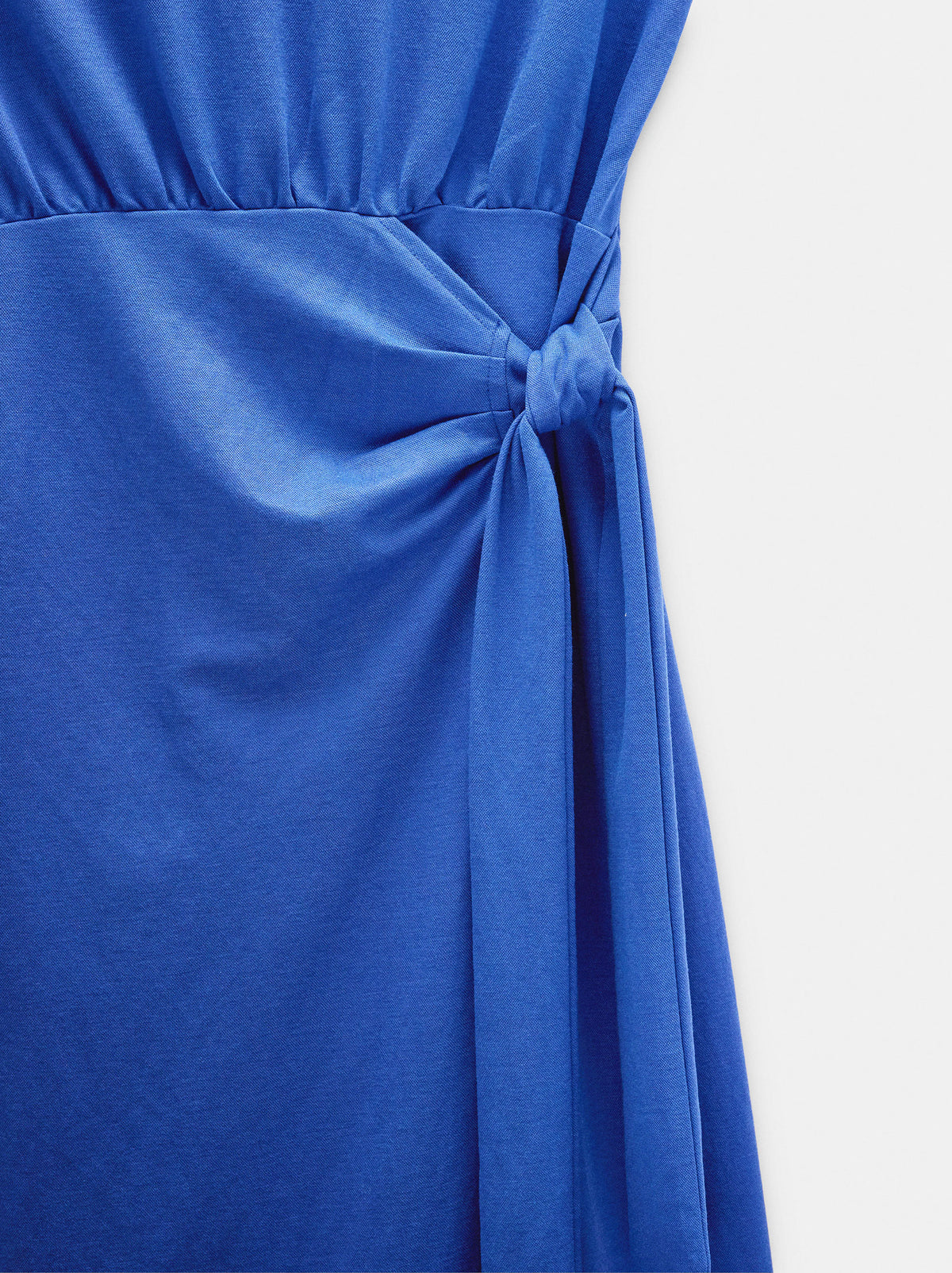 Plain Dress With Knot