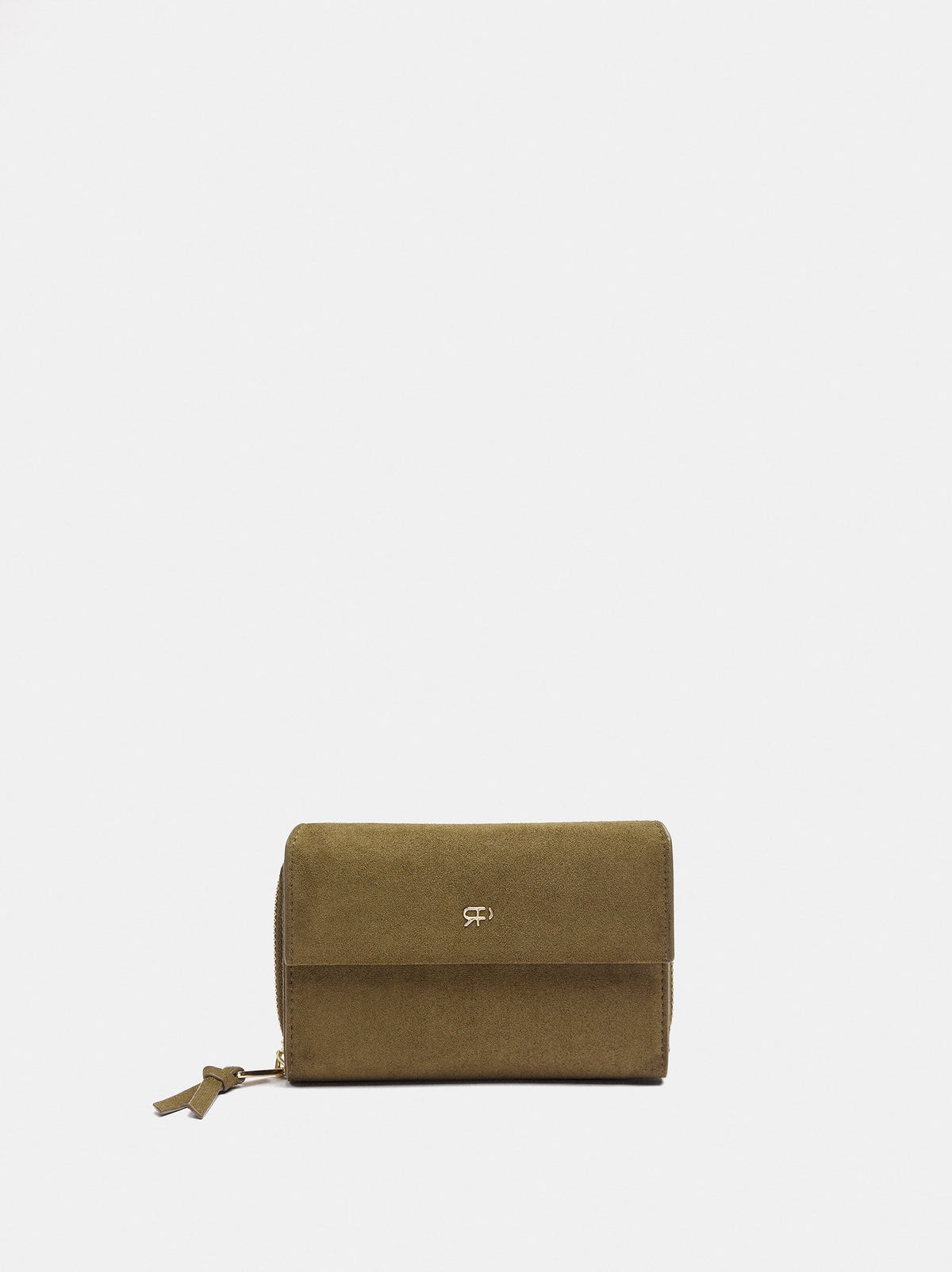 Leather-Effect Wallet With Flap