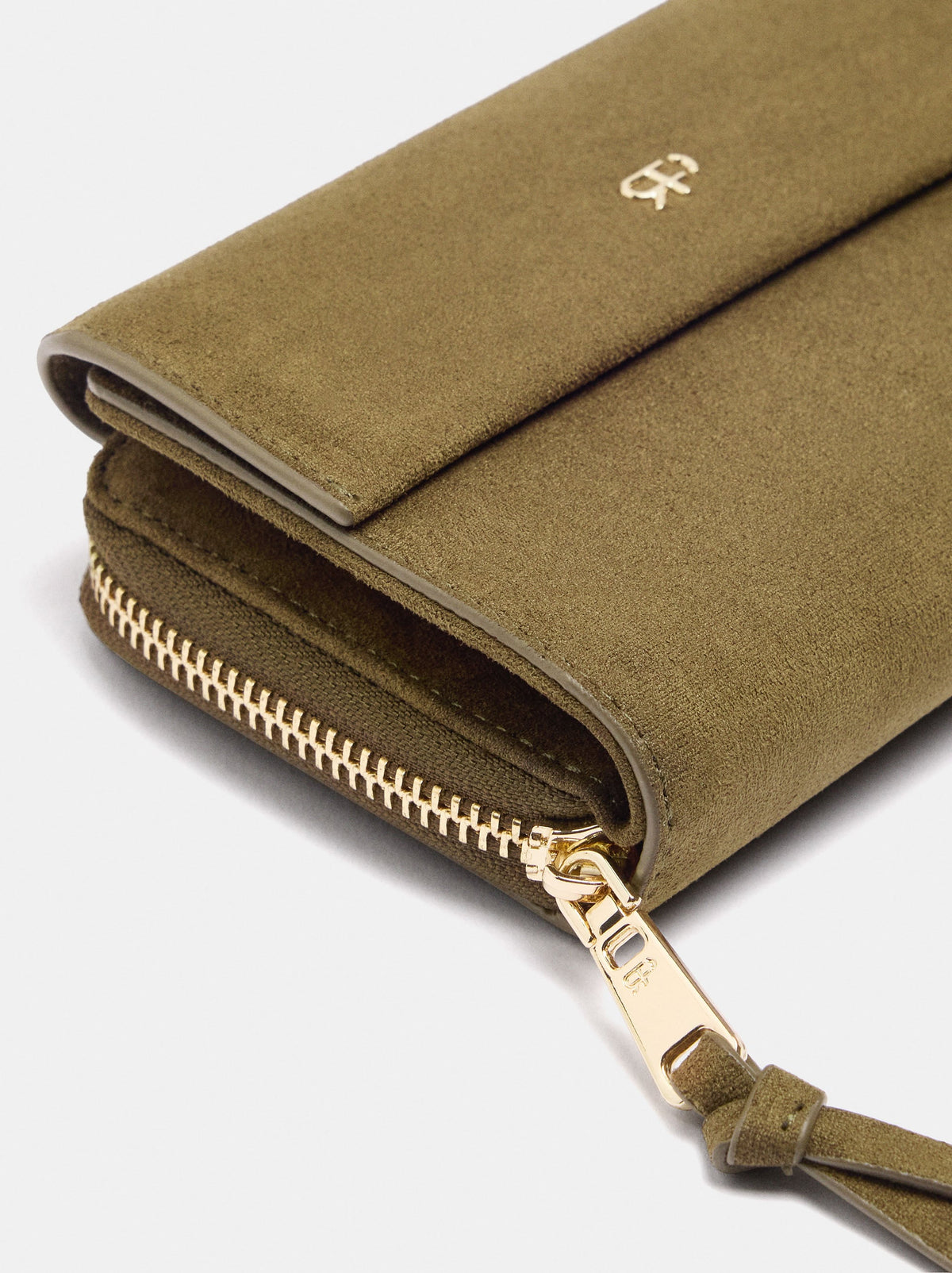 Leather-Effect Wallet With Flap