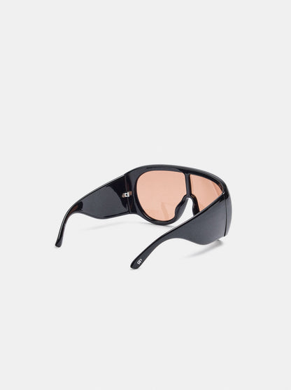 Translucent Aviator-Style Sunglasses
