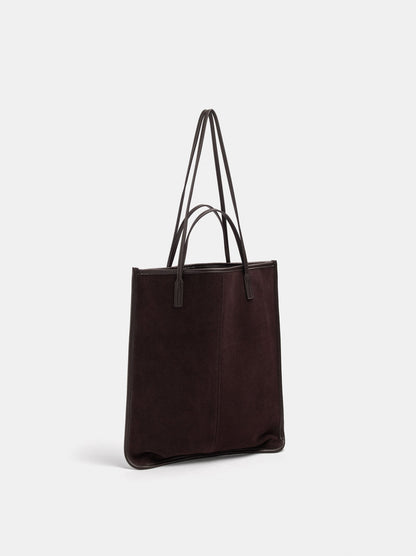 Leather Shoulder Bag With Versatile Straps