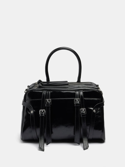 Double Leather Handbag