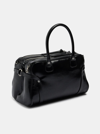 Double Leather Handbag