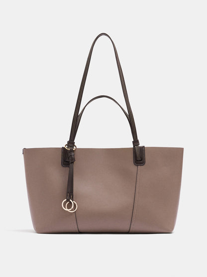 Reversible Shopper Bag With Versatile Straps