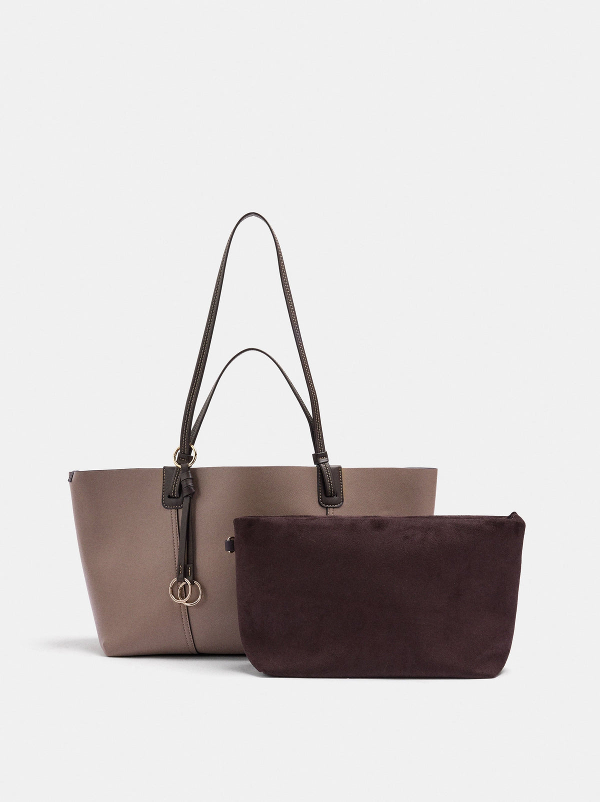 Reversible Shopper Bag With Versatile Straps