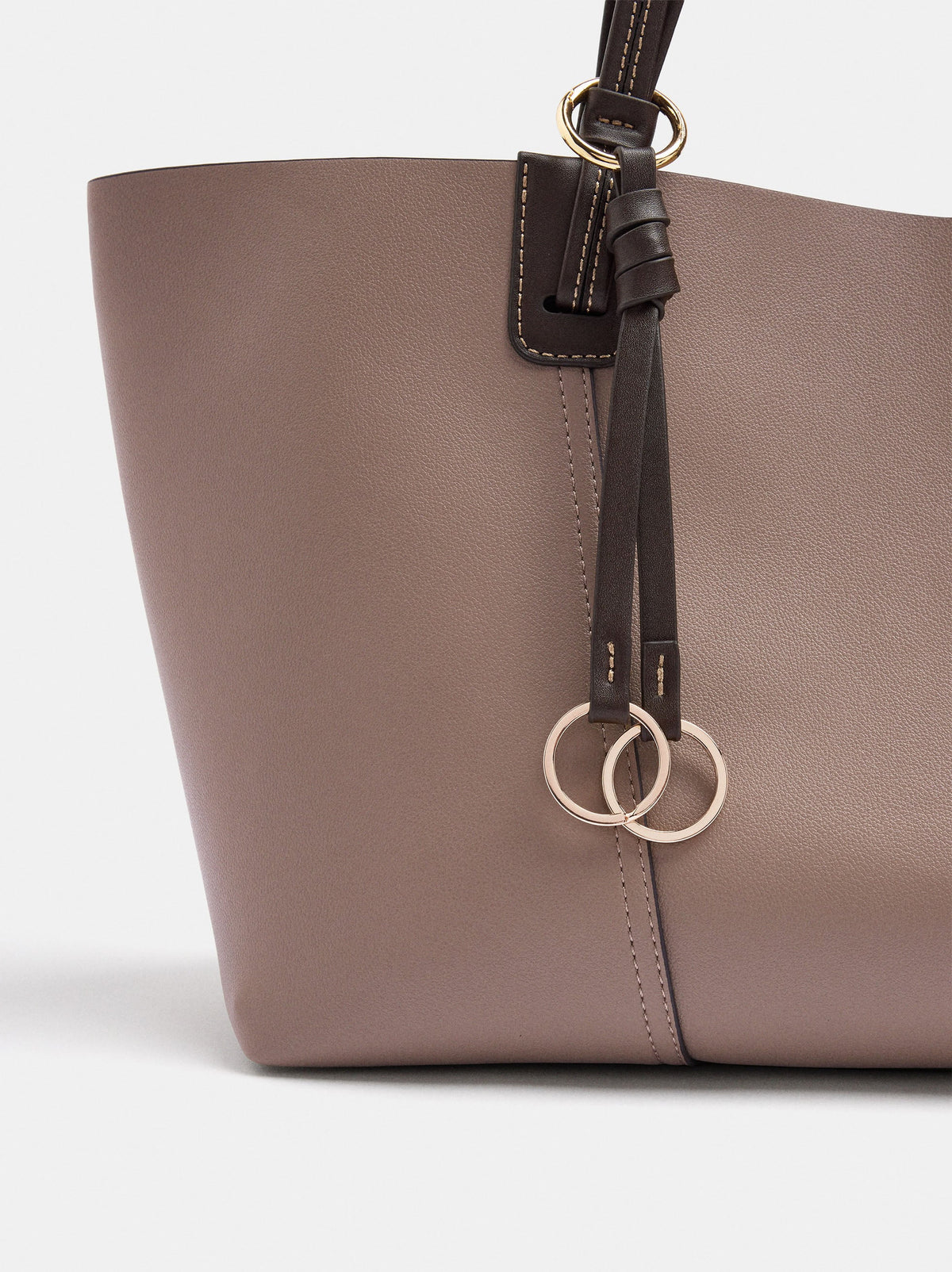 Reversible Shopper Bag With Versatile Straps