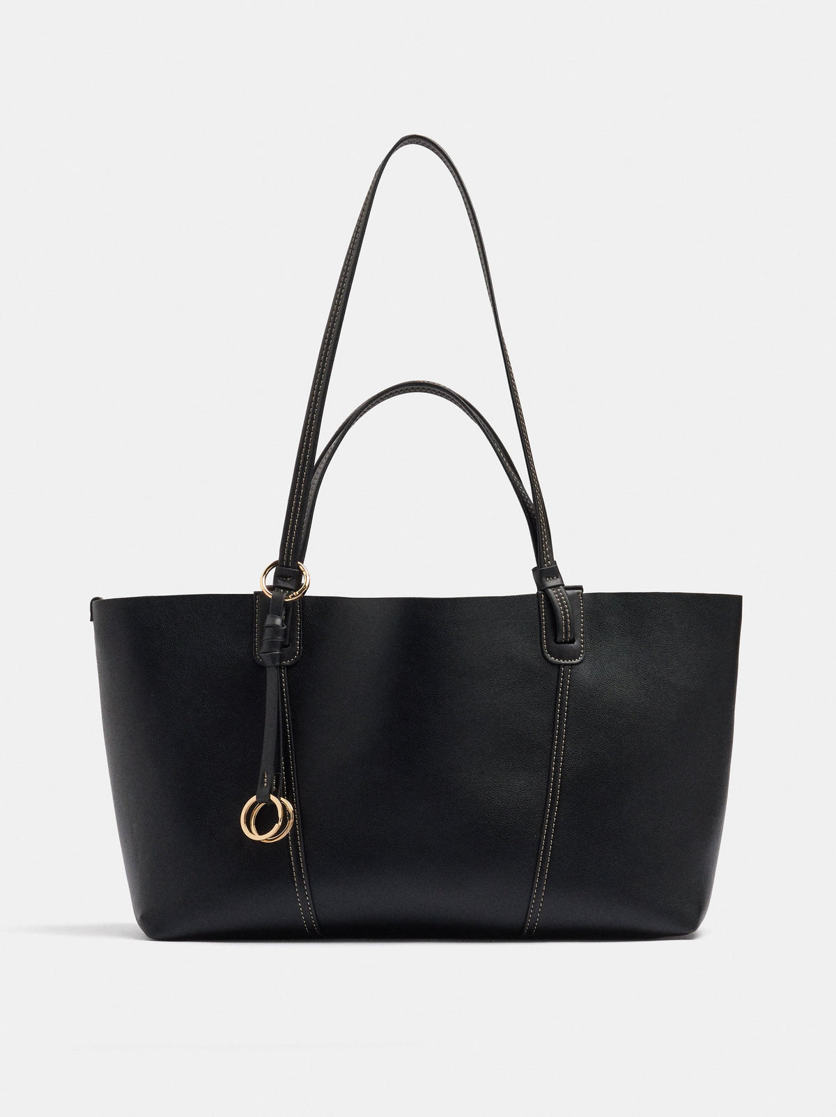 Reversible Shopper Bag With Versatile Straps