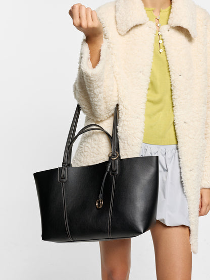 Reversible Shopper Bag With Versatile Straps