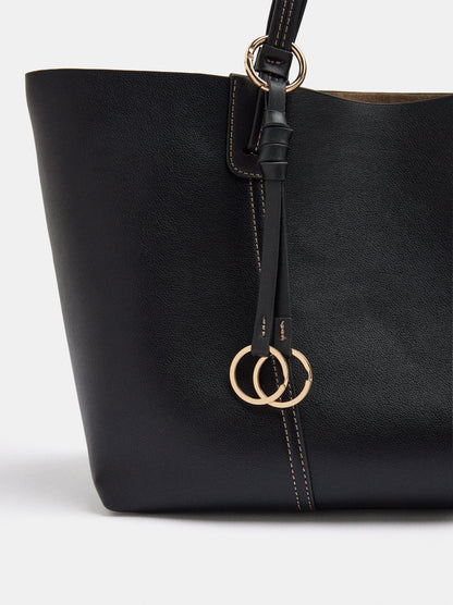 Reversible Shopper Bag With Versatile Straps