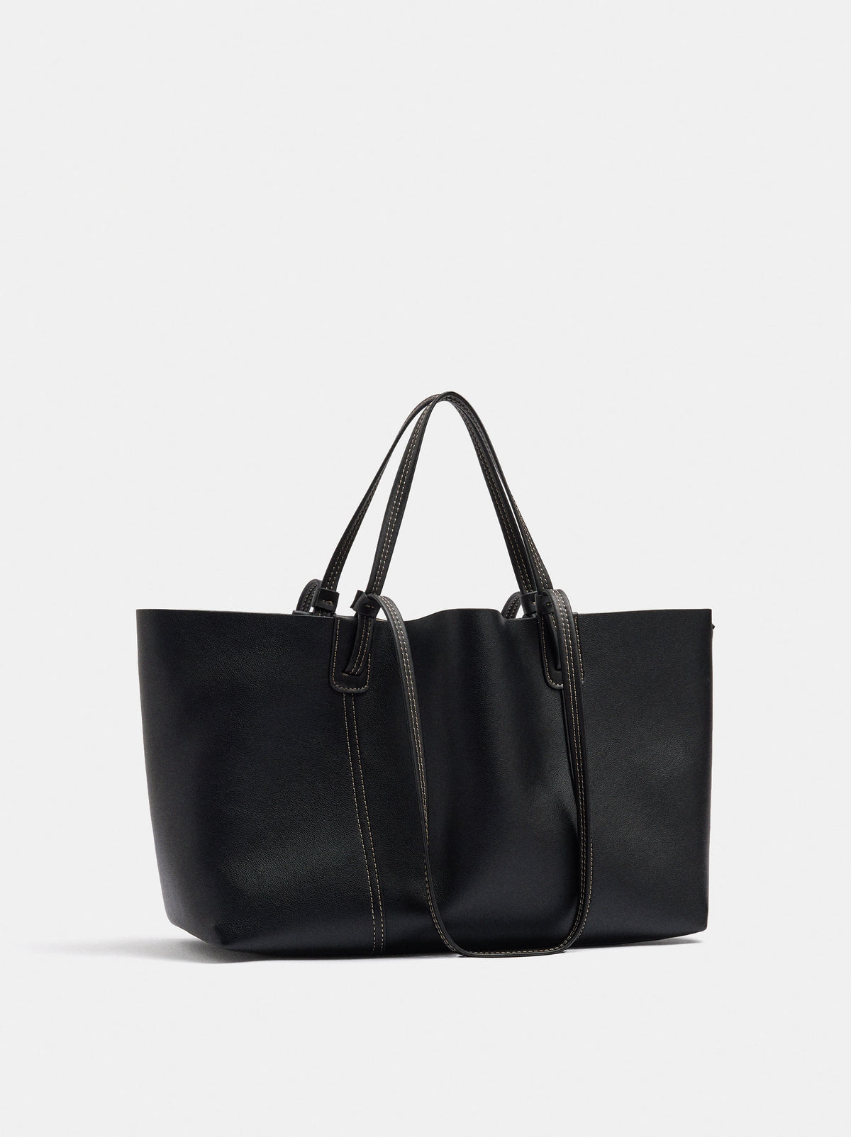 Reversible Shopper Bag With Versatile Straps