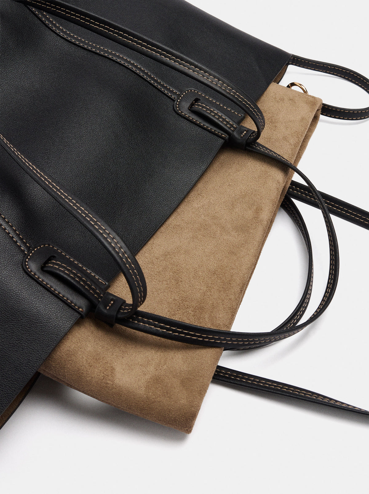 Reversible Shopper Bag With Versatile Straps