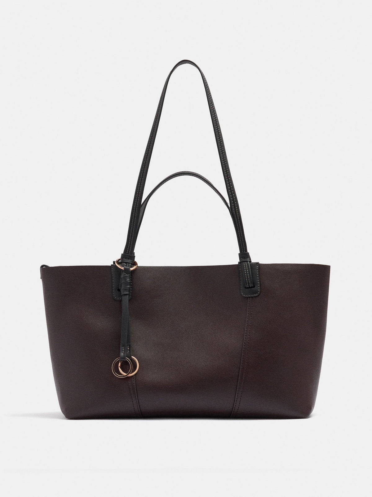Reversible Shopper Bag With Versatile Straps