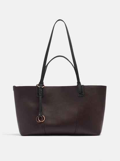 Reversible Shopper Bag With Versatile Straps