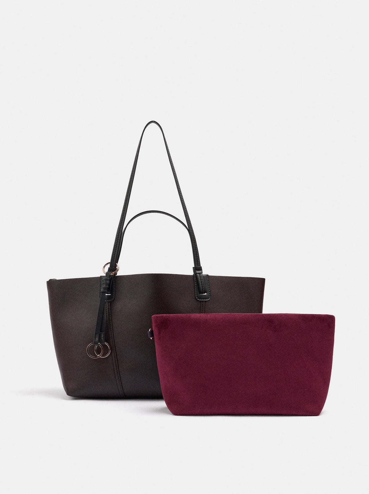 Reversible Shopper Bag With Versatile Straps