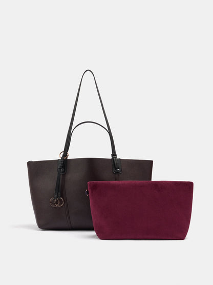 Reversible Shopper Bag With Versatile Straps