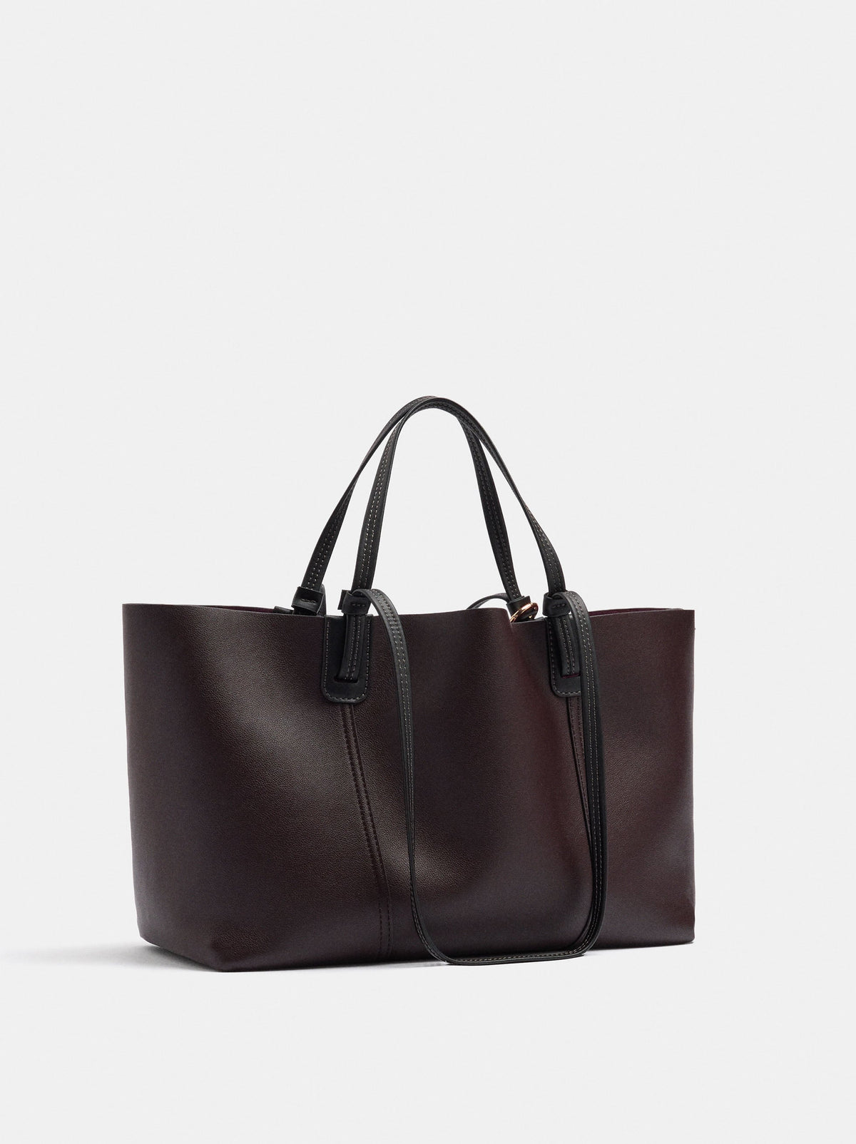 Reversible Shopper Bag With Versatile Straps
