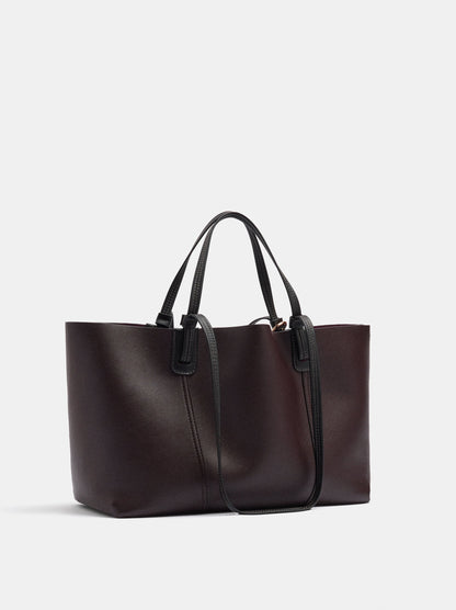 Reversible Shopper Bag With Versatile Straps