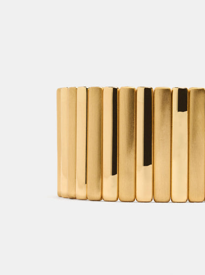 Elastic Bracelet With Bars