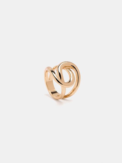 Double-Effect Intertwined Ring