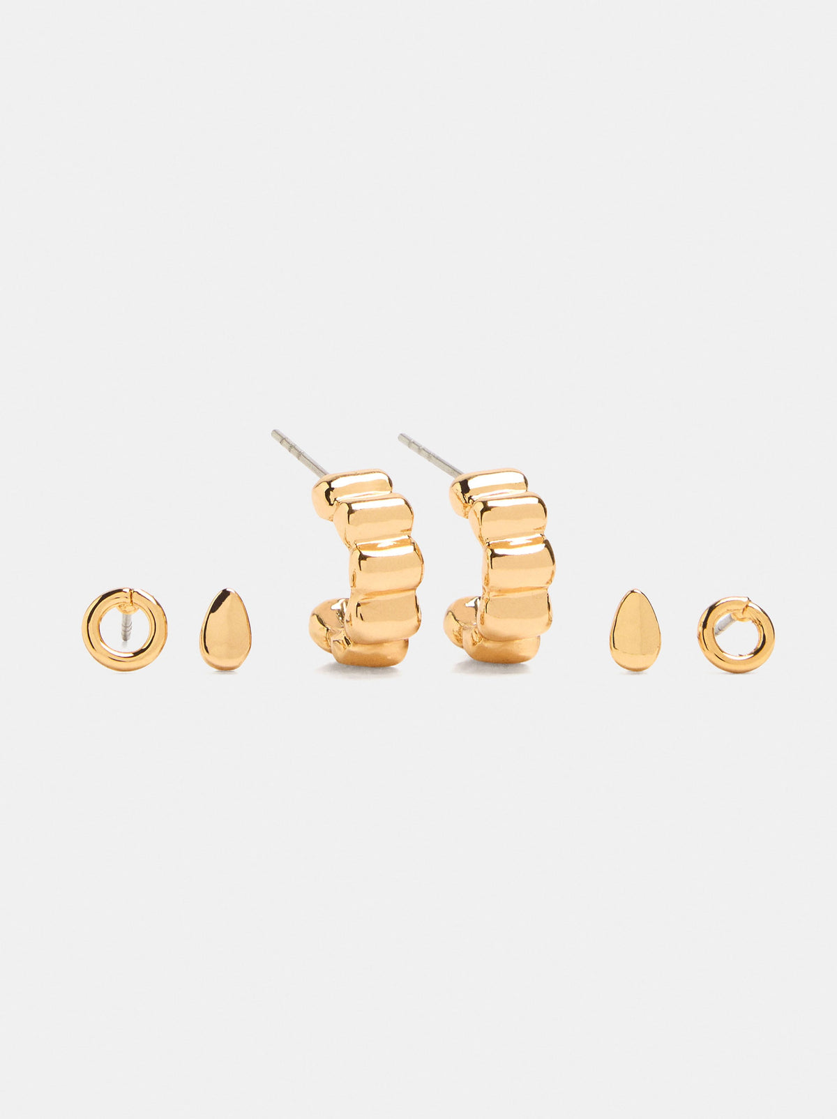 Set Of Gold Earrings