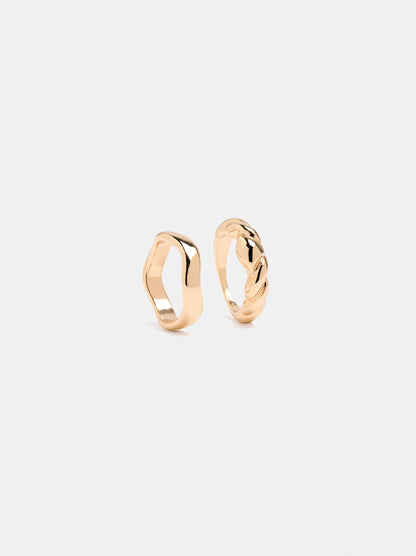 Set Of Wavy Rings