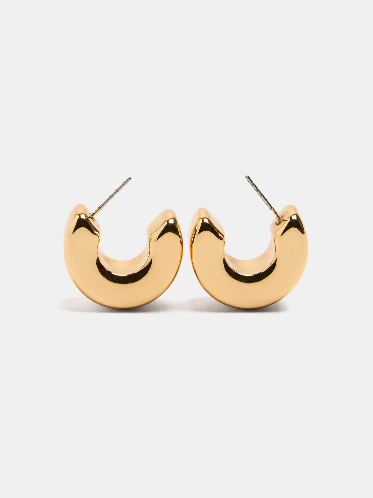 Wide Open Hoop Earrings