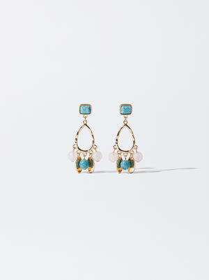 Earrings With Stone